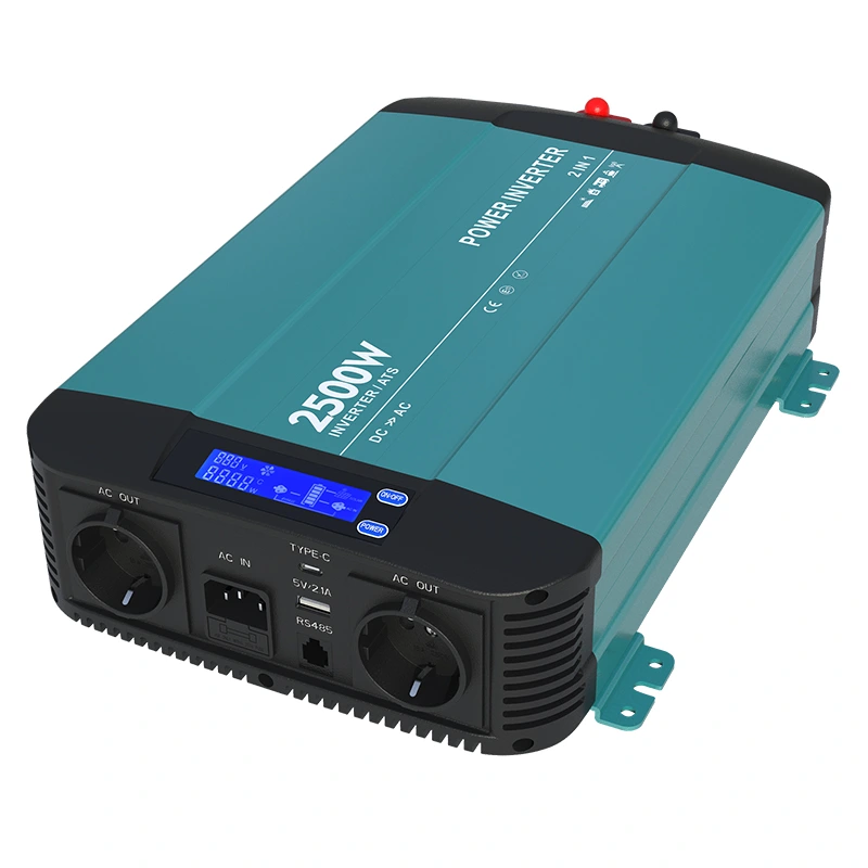 2500w Pure Sine Wave Inverter With Bypass Function HK2500PT