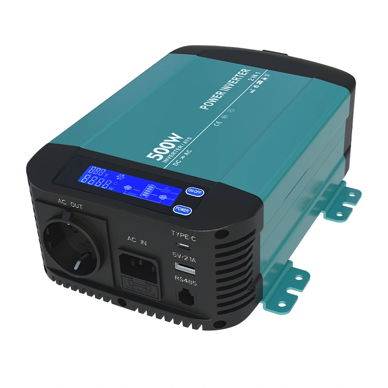 500w Pure Sine Wave Inverter With Bypass Function HK500PT